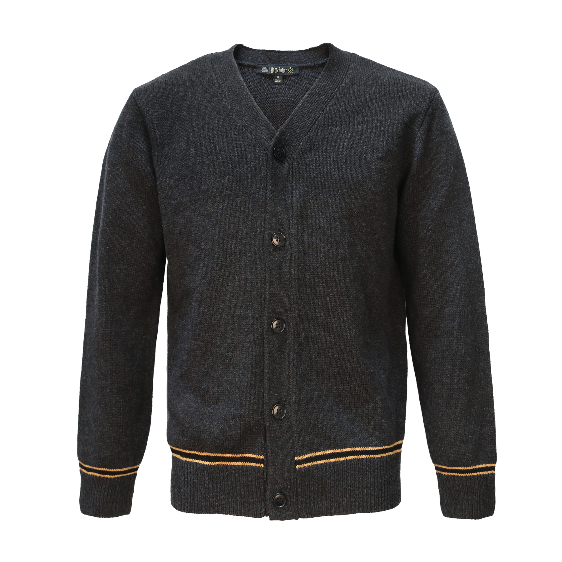 Hufflepuff Knitted School Cardigan - Main Image