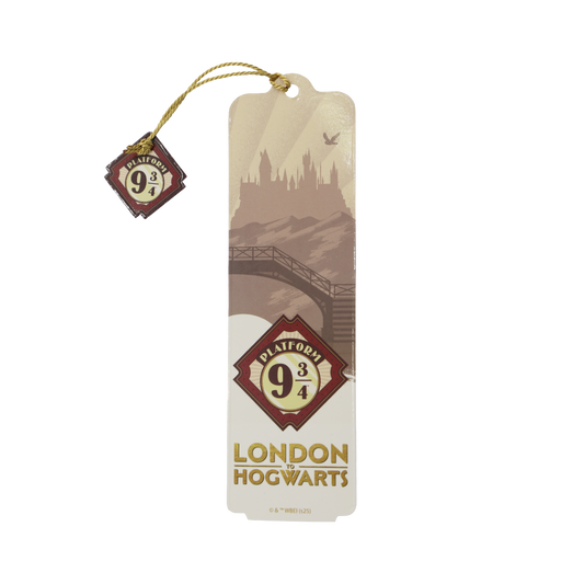 London to Hogwarts Bookmark