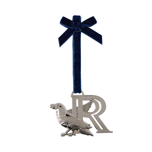 Ravenclaw 'R' Metal Ornament