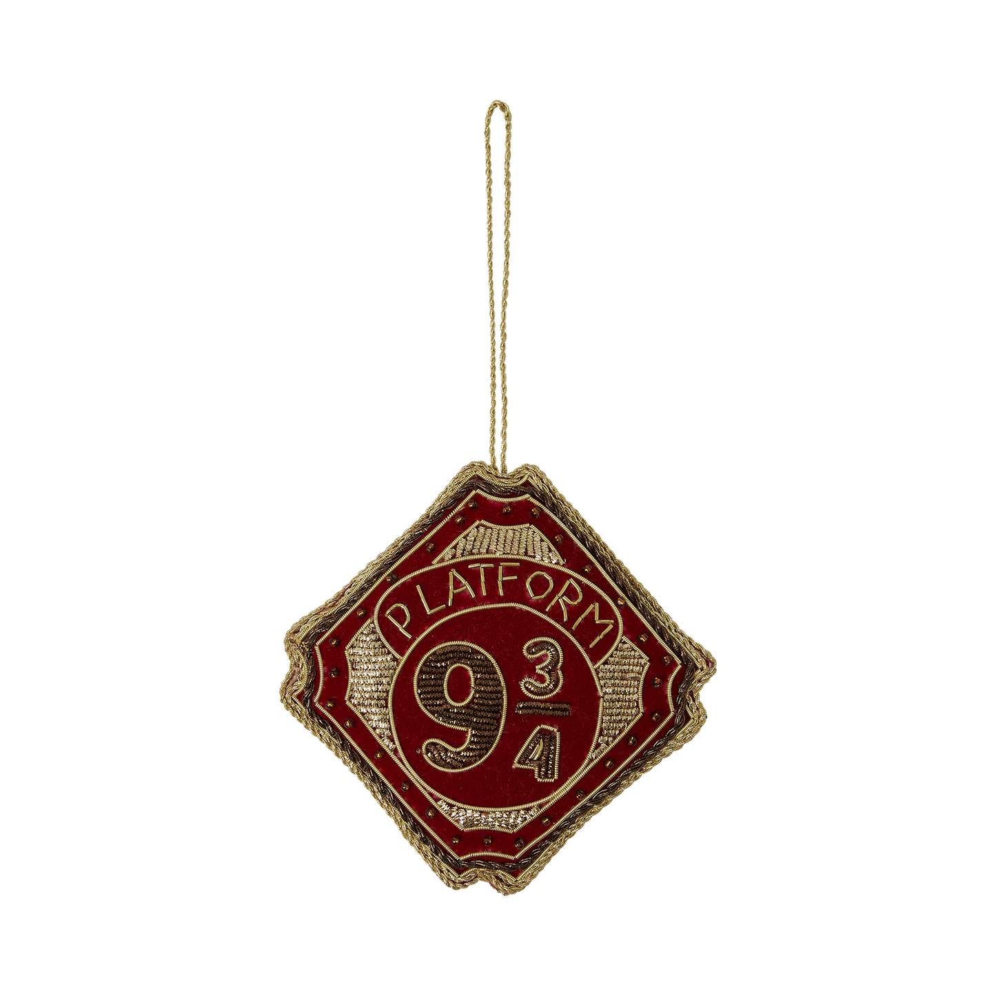 Platform 9 3/4 Fabric Ornament