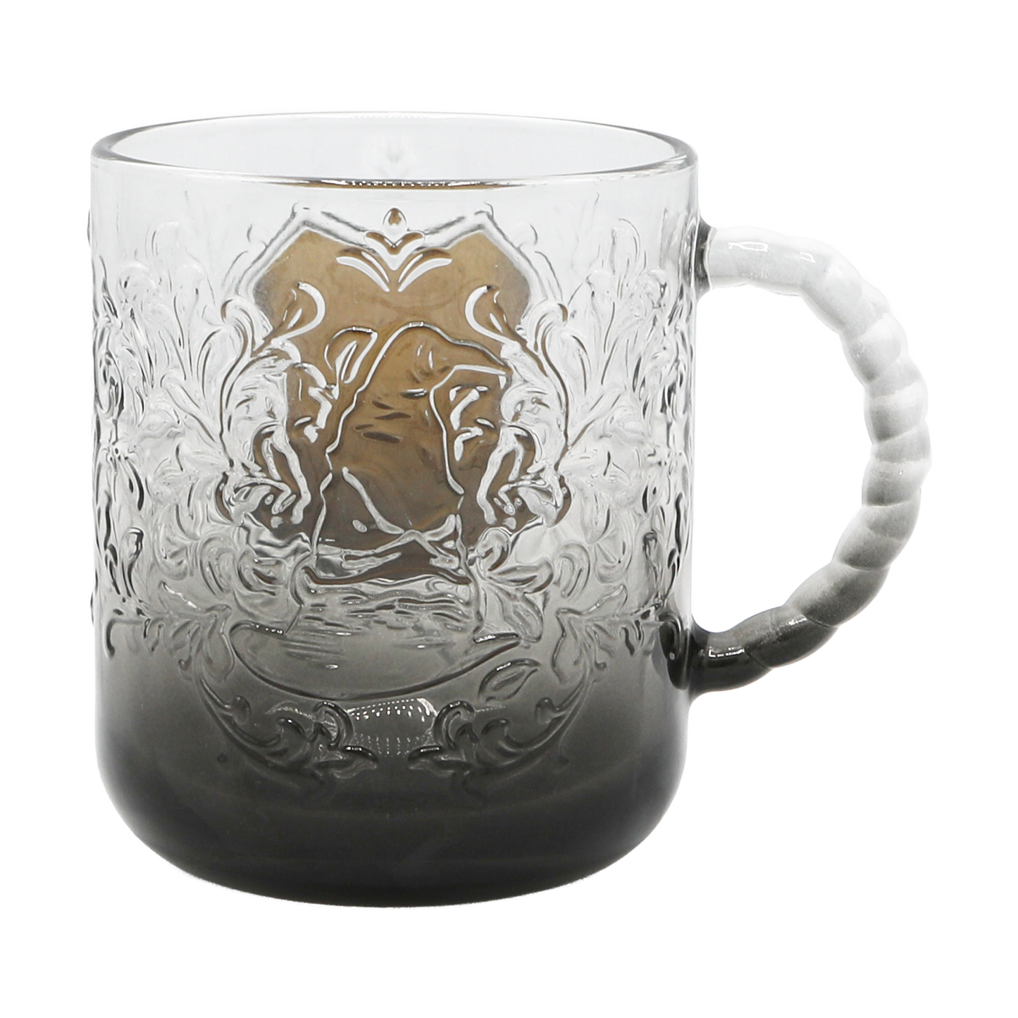 Hogwarts Crest Glass Mug