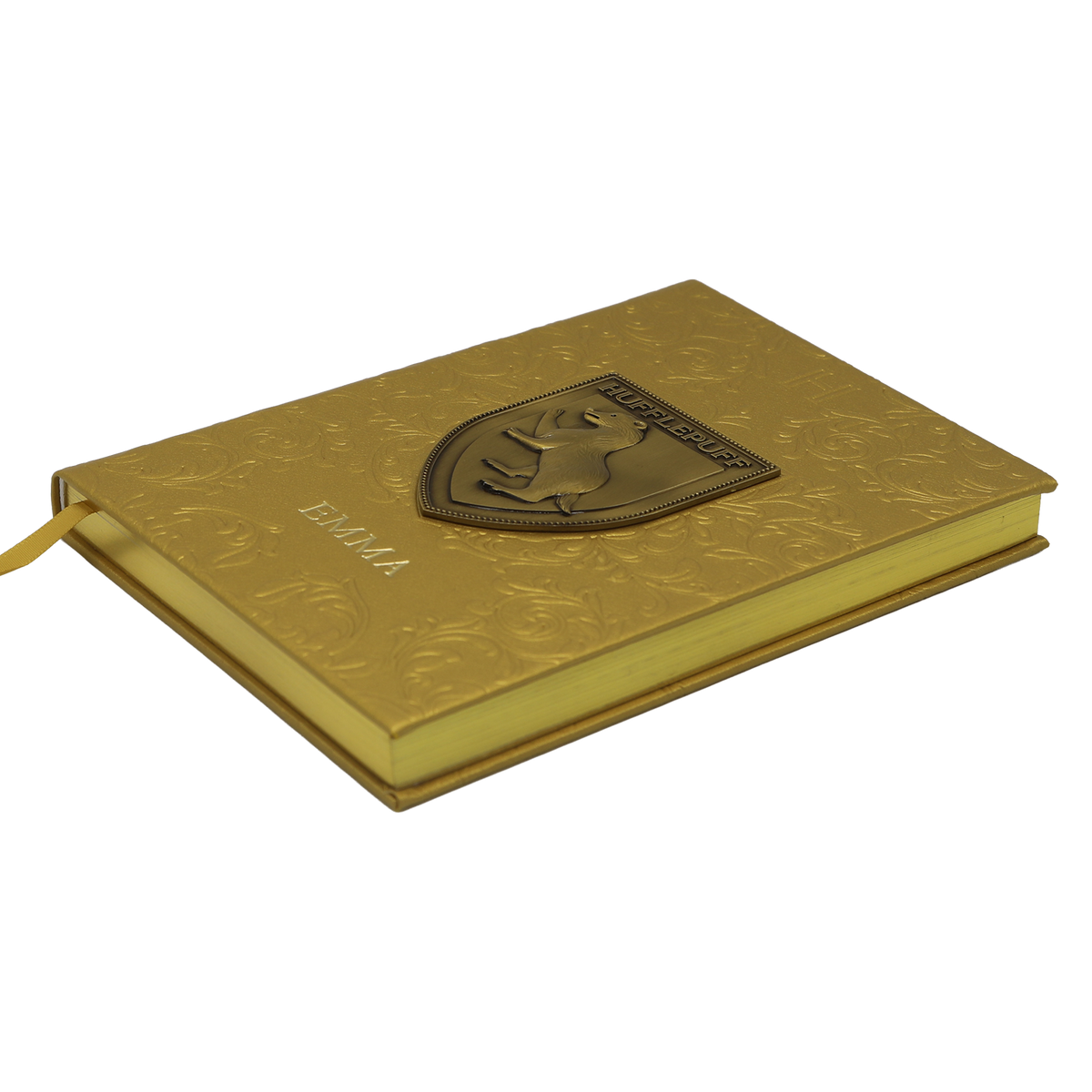 Personalised Hufflepuff Crest Notebook