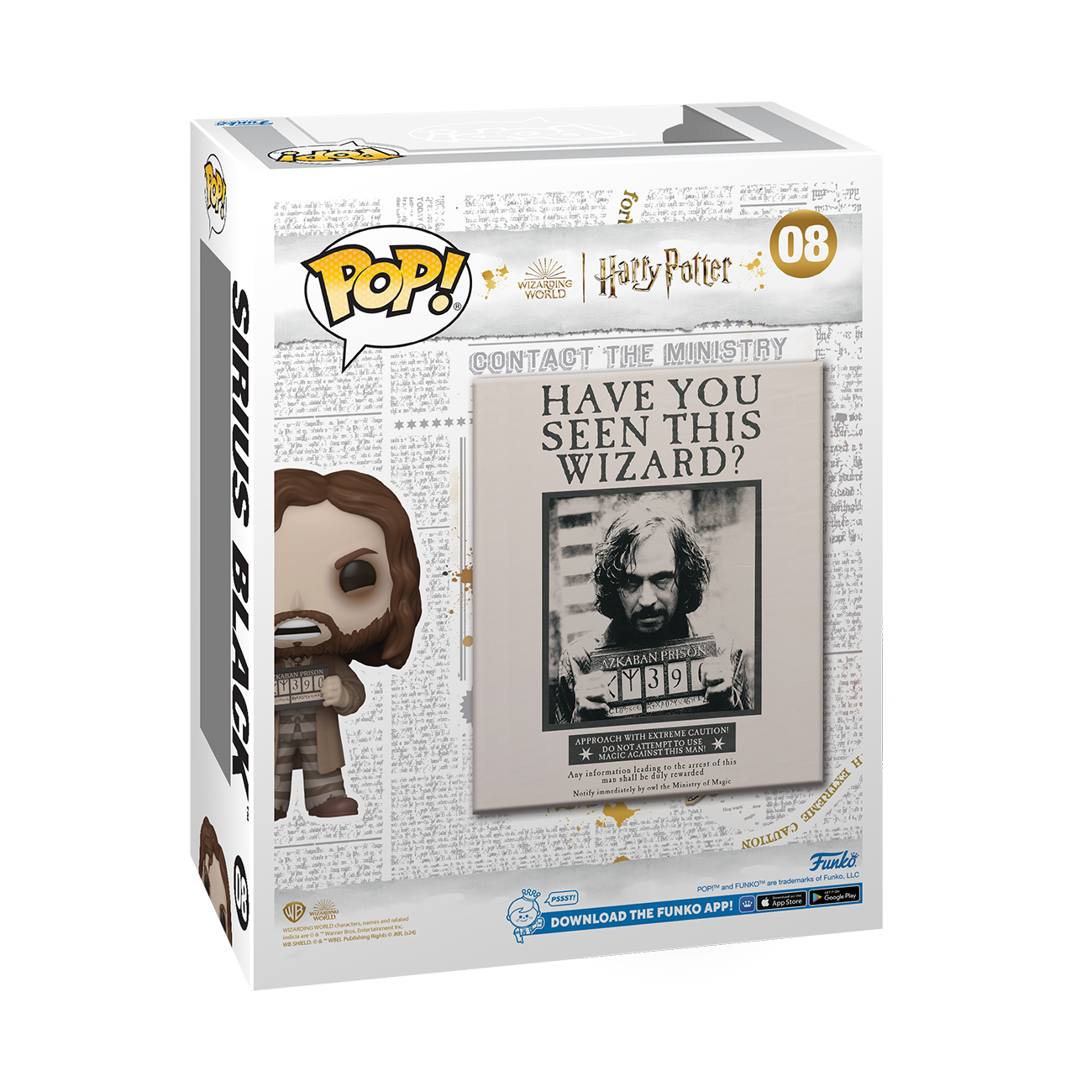 POP! Cover: Sirius Black Vinyl Toy