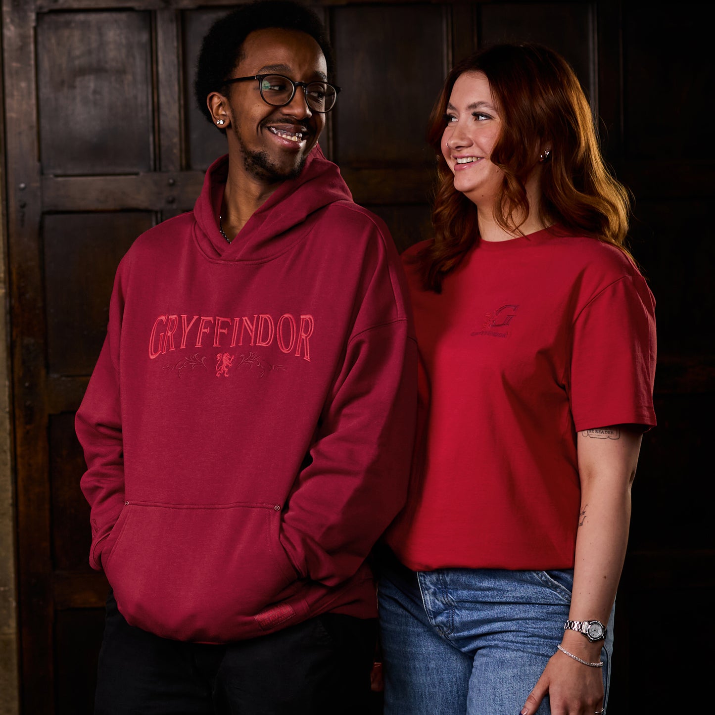 House Mascot Gryffindor Hoodie and T-Shirt