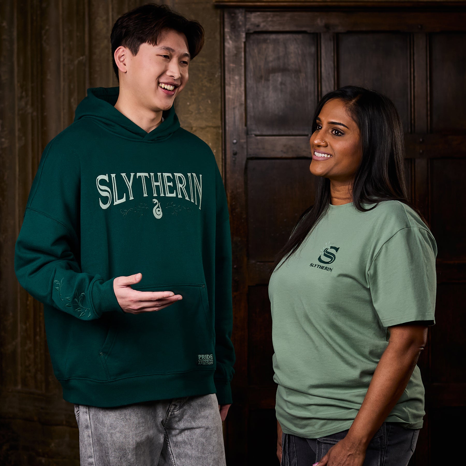 House Mascot Slytherin Hoodie and T-Shirt