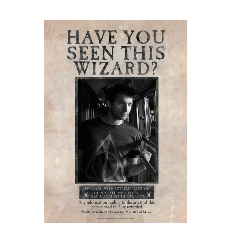 Have You Seen This Wizard Personalised Poster