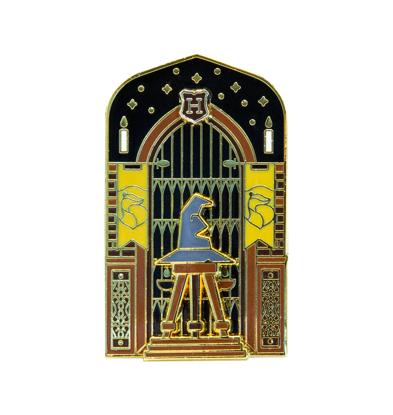 Houses In The Great Hall Enamel Pin Set