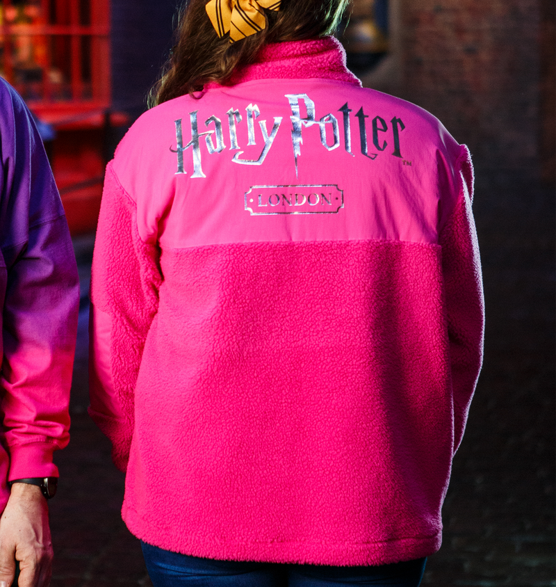 Harry Potter London Magenta Fleece Sweatshirt