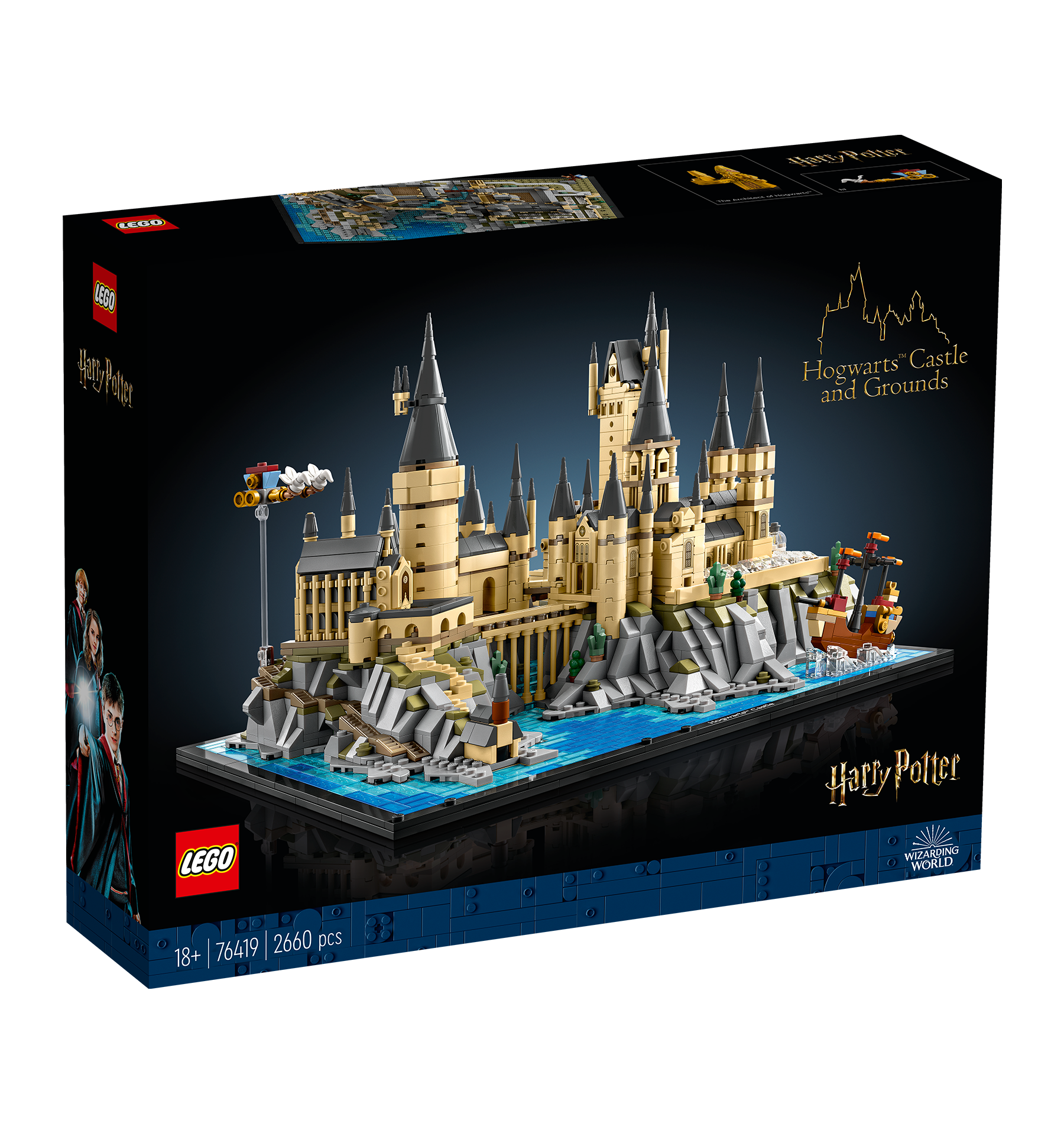 Hogwarts Castle and Grounds LEGO Harry Potter Shop UK