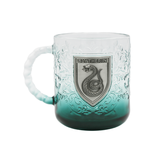 House Mascot Slytherin Glass Mug