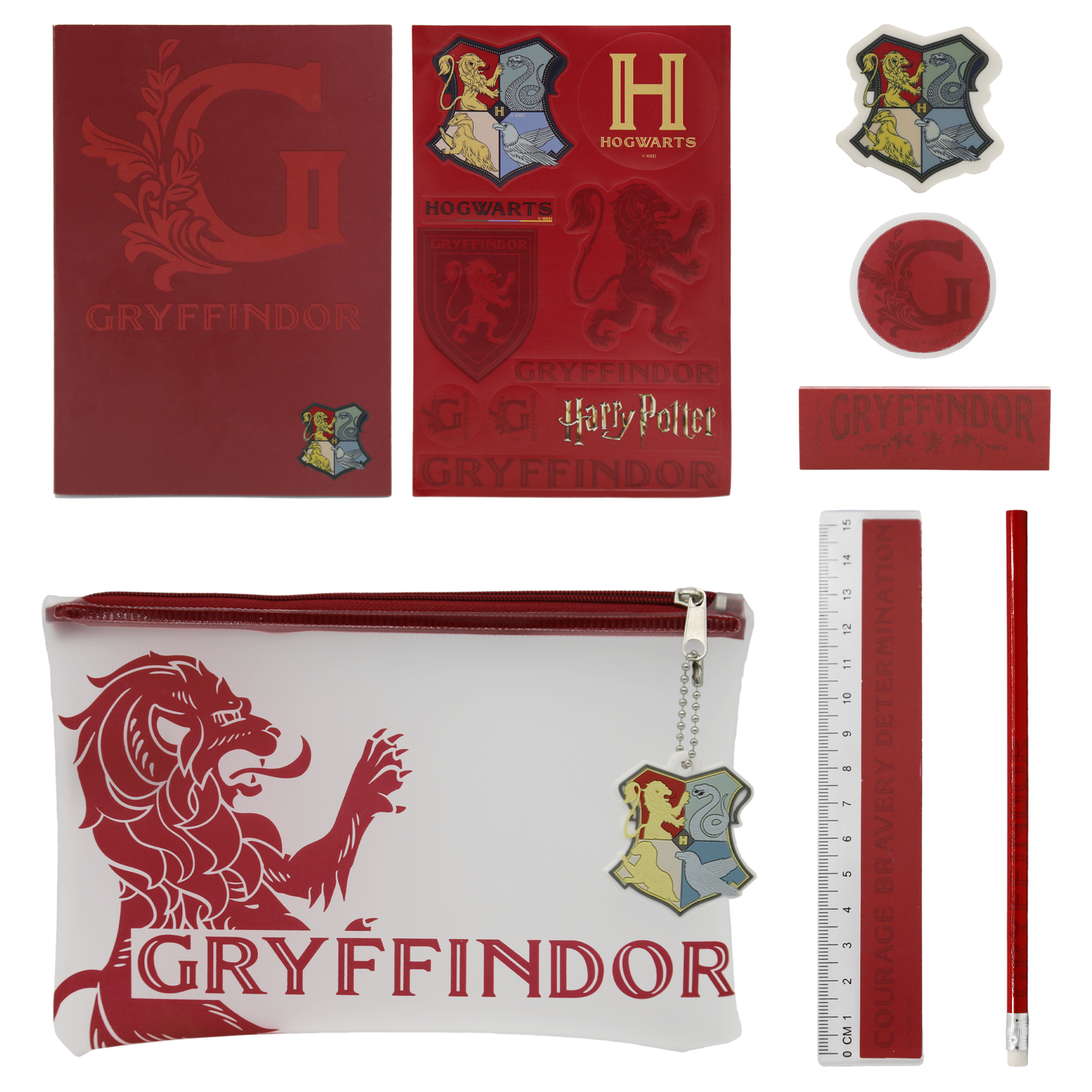 House Mascot Gryffindor Stationery Set