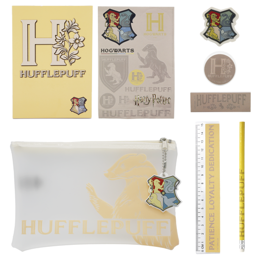 House Mascot Hufflepuff Stationery Set