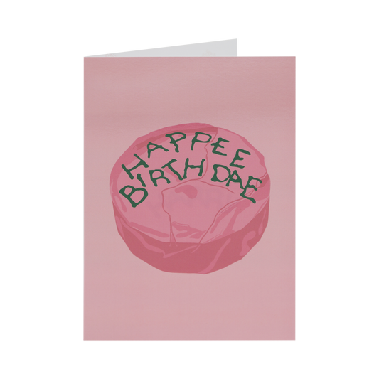Personalised Happee Birthdae Card