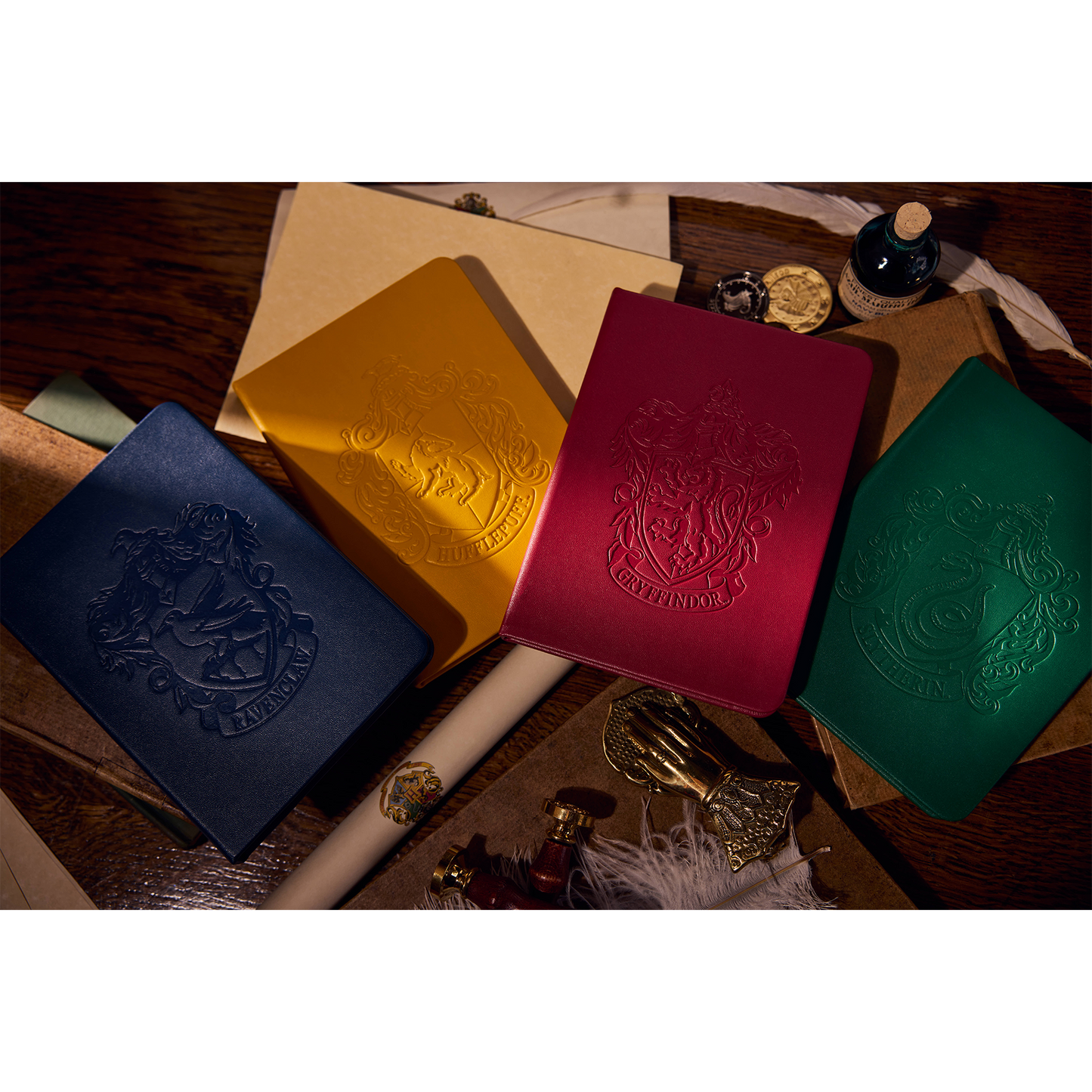 Personalised House Crest Embossed Journal