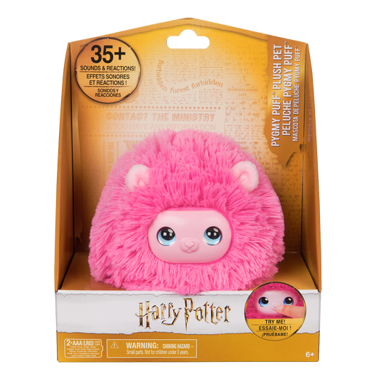 Interactive Pygmy Puff Plush Pet