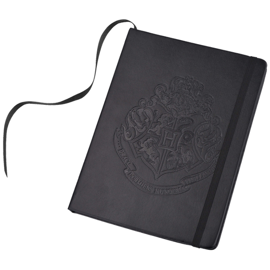 Personalised Hogwarts Crest Embossed Journal