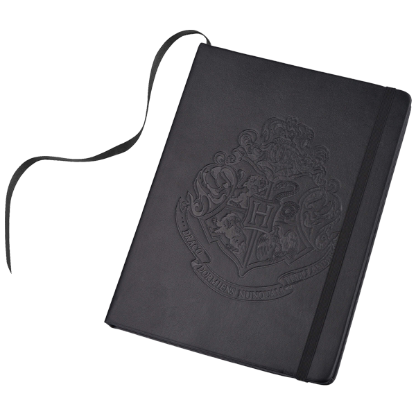 Personalised Hogwarts Crest Embossed Journal