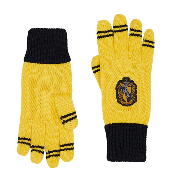 Hufflepuff Crest Gloves
