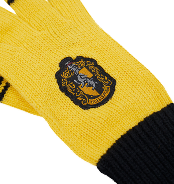 Hufflepuff Crest Gloves