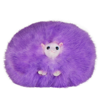 Purple Pygmy Puff Plush with Sound