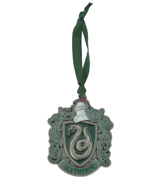 Slytherin Crest Metal Ornament