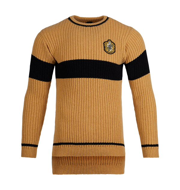 Hufflepuff Quidditch Knitted Adult Jumper