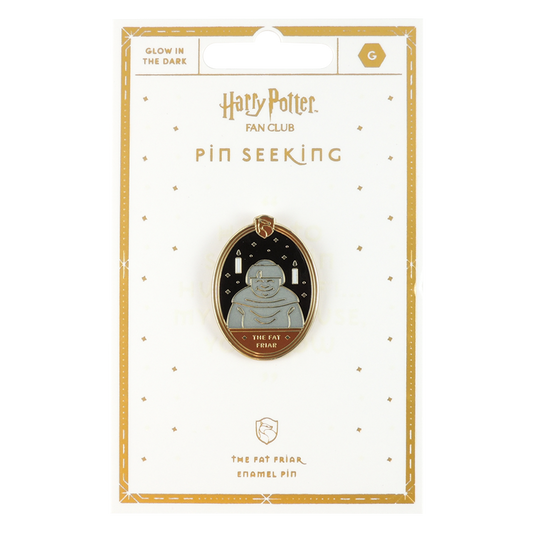 The Fat Friar Enamel Pin