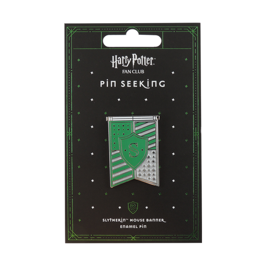 Slytherin House Banner Enamel Pin