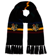 Hogwarts School Crest Knitted Scarf