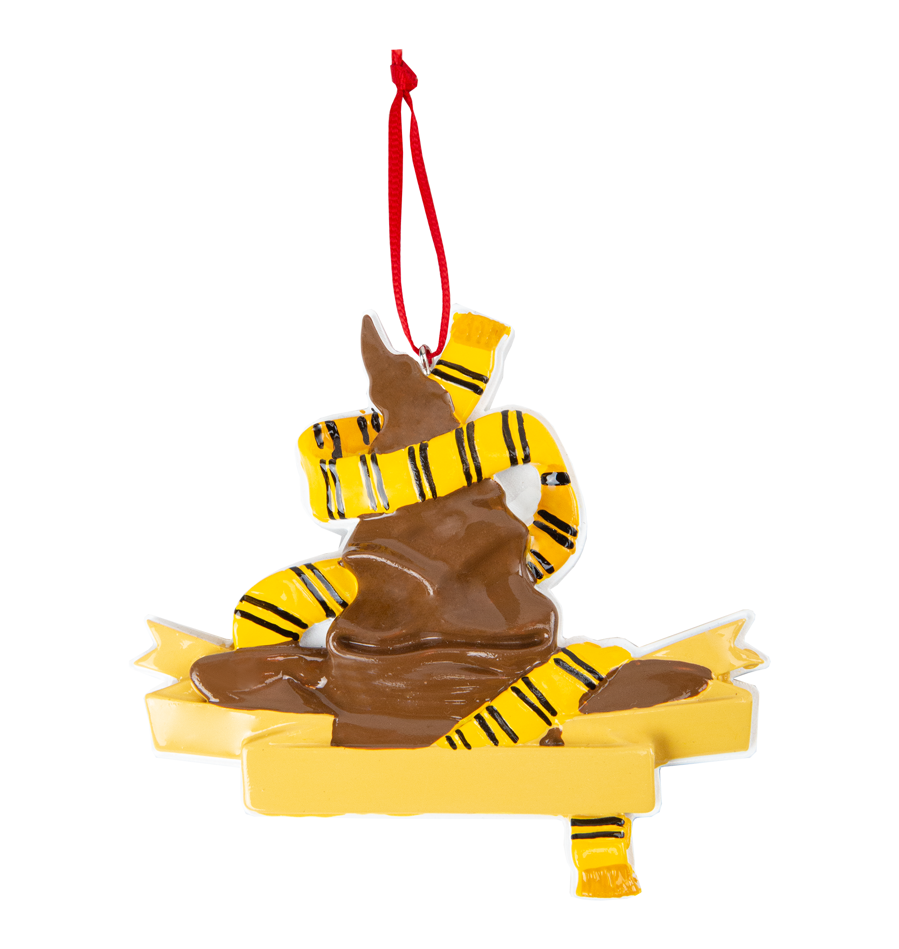 Hufflepuff Sorting Hat Resin Ornament