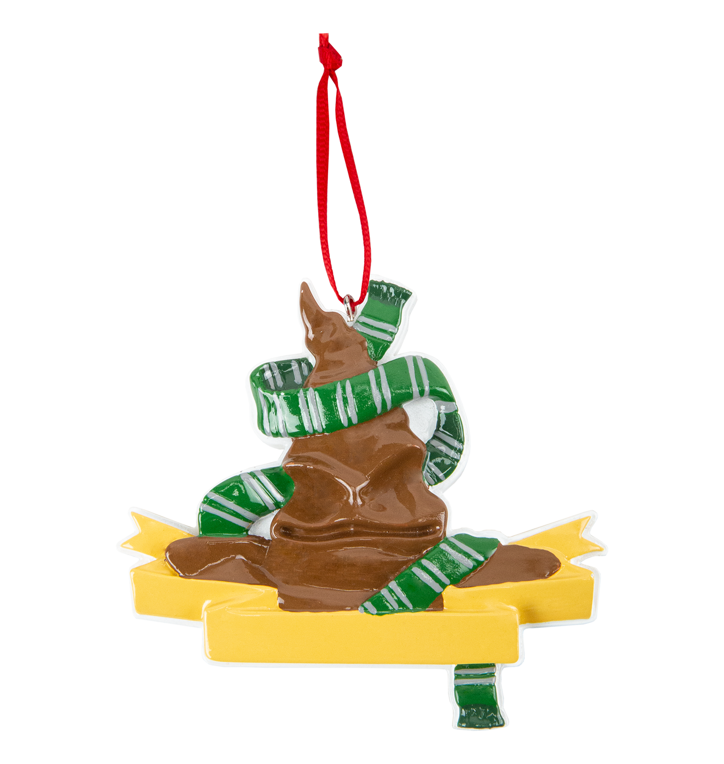 Slytherin Sorting Hat Resin Ornament
