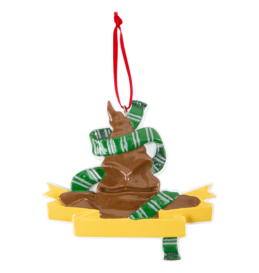 Slytherin Sorting Hat Resin Ornament