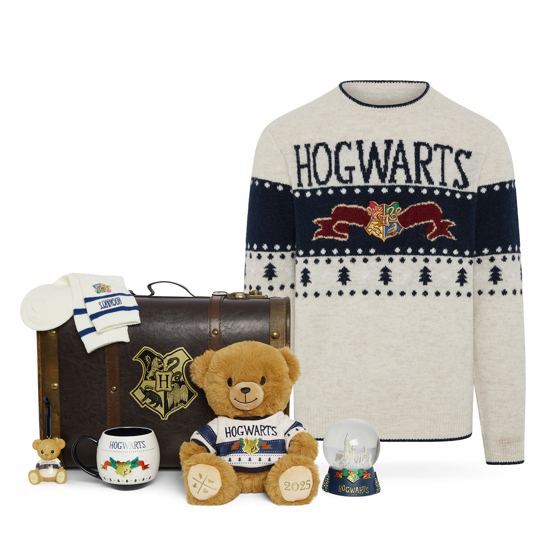 Hogwarts Christmas Bear Gift Trunk
