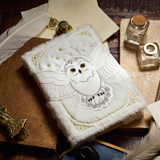Plush Hedwig Notebook