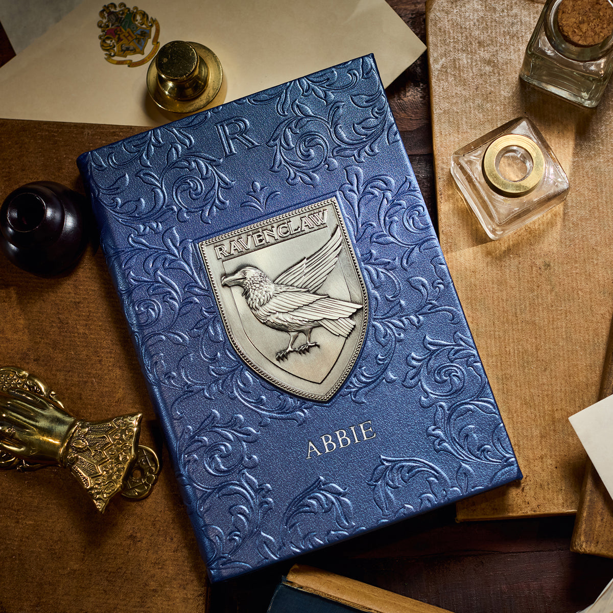 Personalised Ravenclaw Crest Notebook