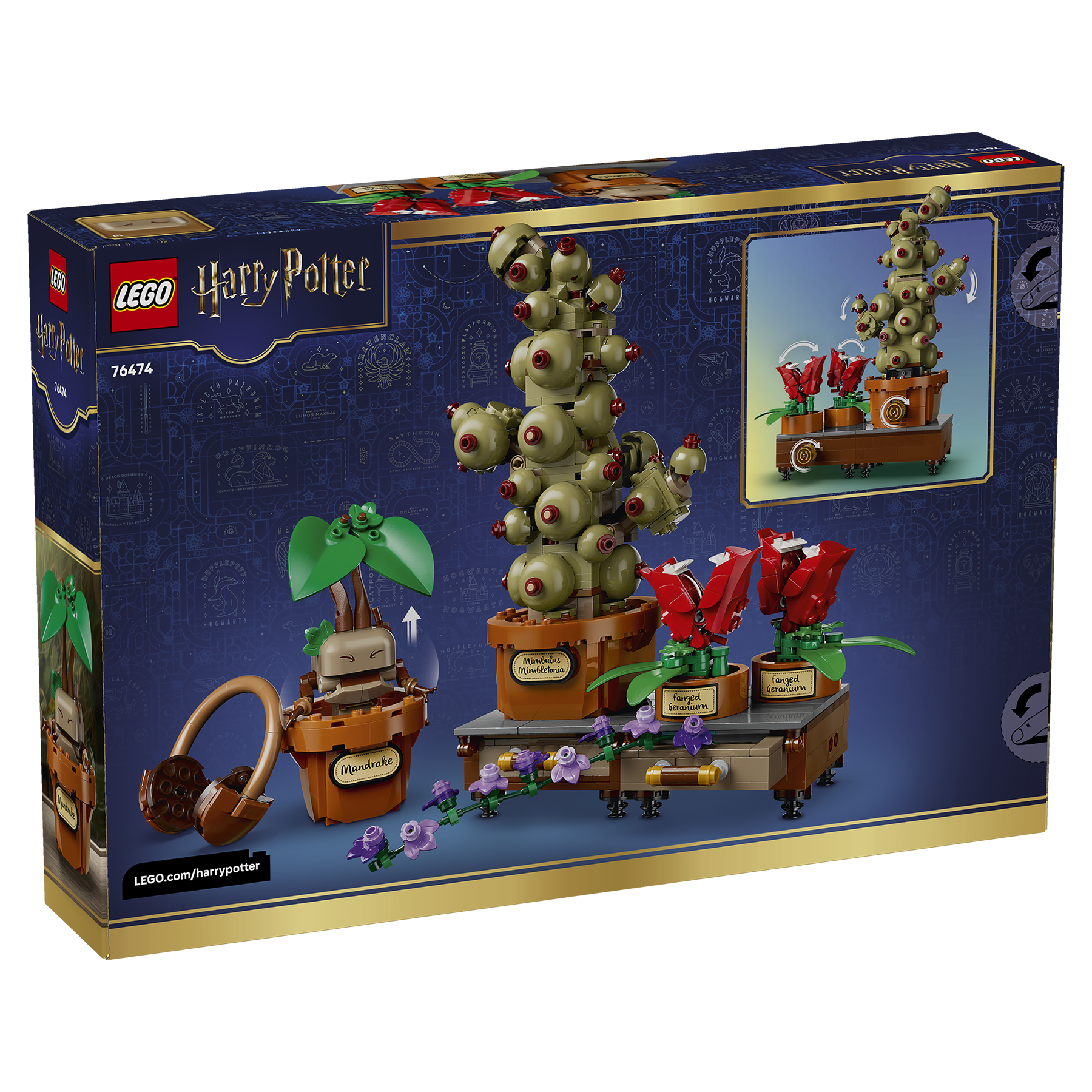 Hogwarts Herbology Plants LEGO