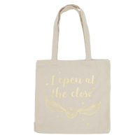 Open At The Close Canvas Tote