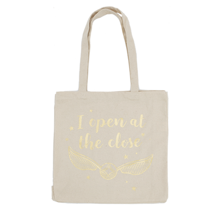 Open At The Close Canvas Tote