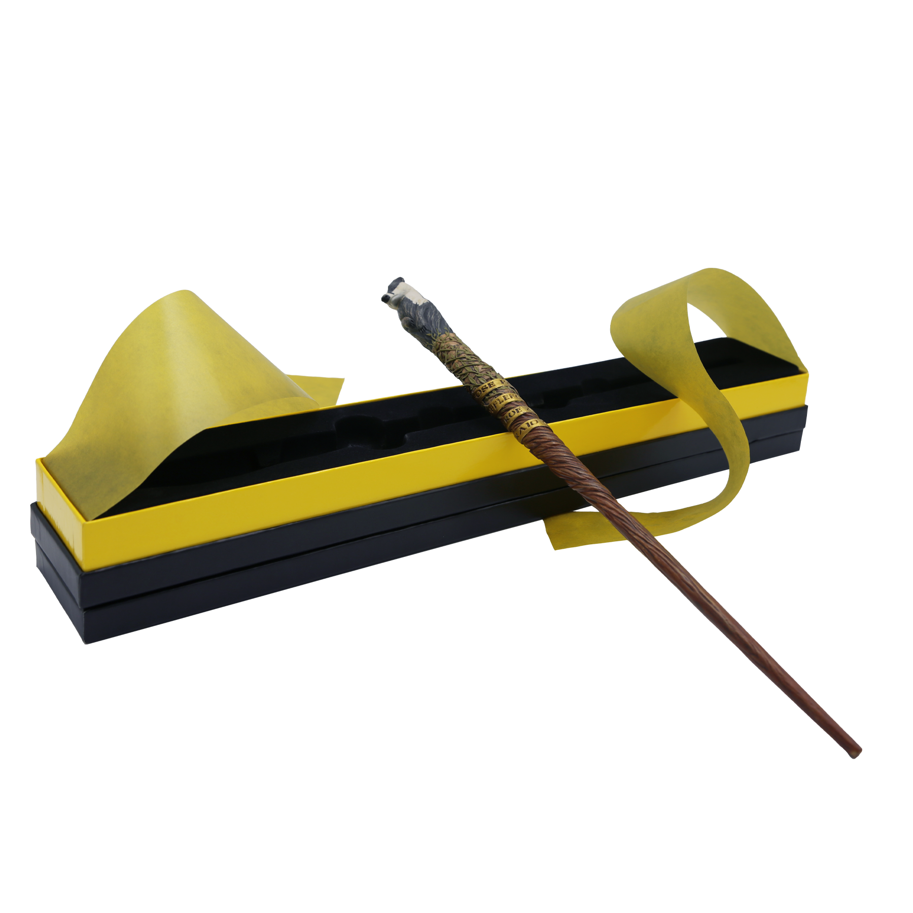 Hufflepuff Mascot &amp; Traits Wand