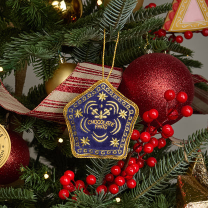 Chocolate Frog Embroidered Ornament