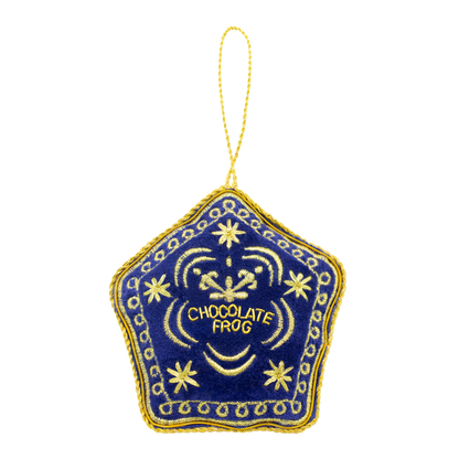 Chocolate Frog Embroidered Ornament