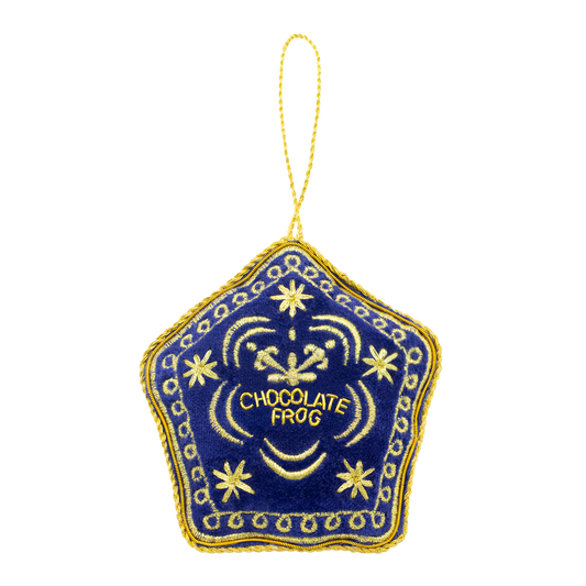 Chocolate Frog Embroidered Ornament