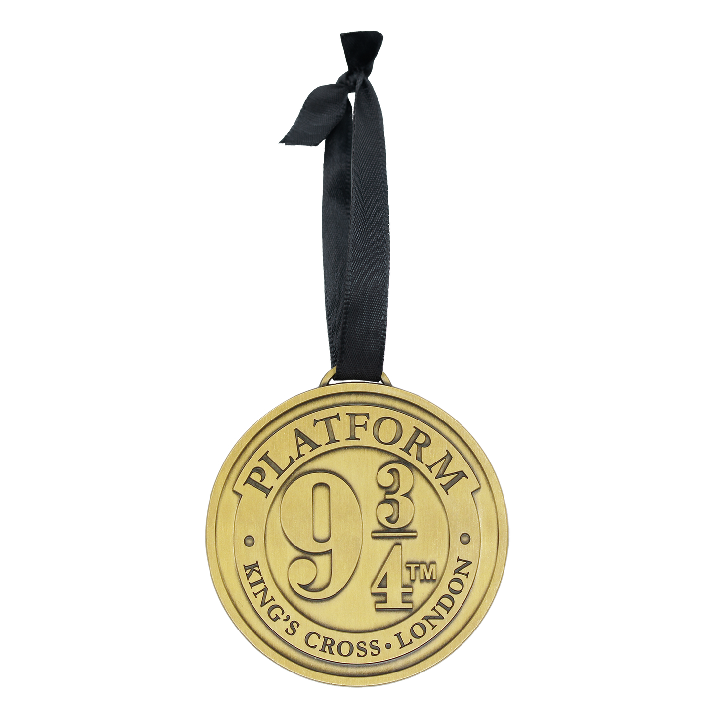 Platform 9 3/4 Metal Ornament