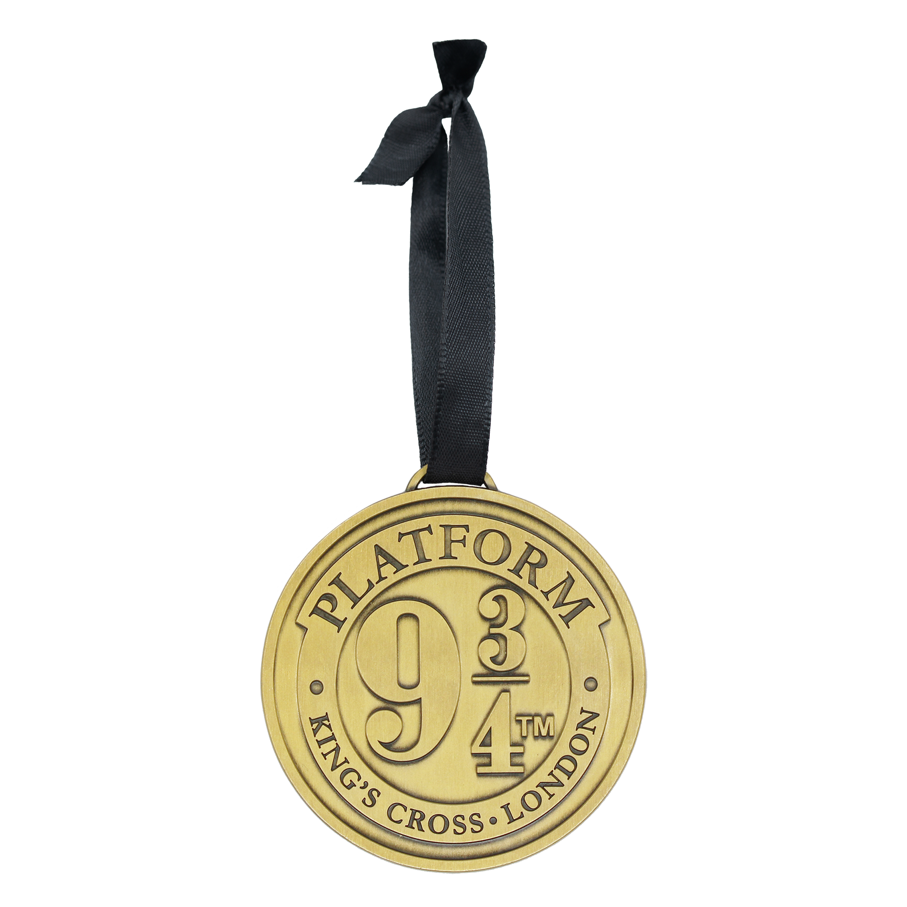 Platform 9 3/4 Metal Ornament