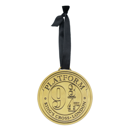 Platform 9 3/4 Metal Ornament