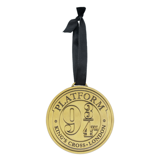 Platform 9 3/4 Metal Ornament