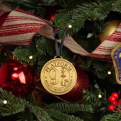 Platform 9 3/4 Metal Ornament