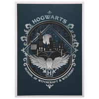 Magical Hogwarts Art Print