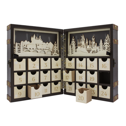 Hogwarts Wooden Advent Calendar