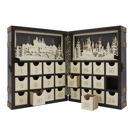 Hogwarts Wooden Advent Calendar